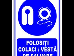 Indicator folositi colaci si veste de salvare